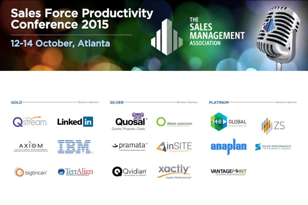 Sales force productivity conference
