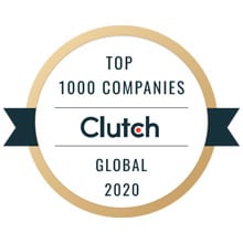 top 1000 companies clutch global 2020