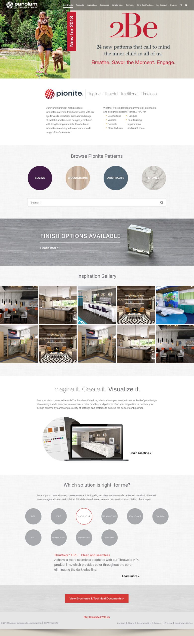 panolam website