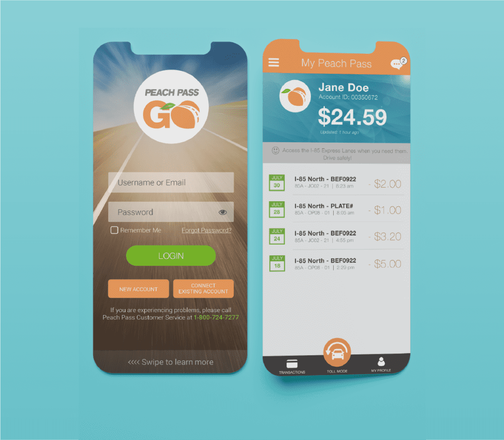 Peach Pass Azul Arc Our Work Portfolio