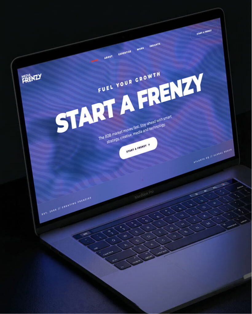 Media FRENZY Website