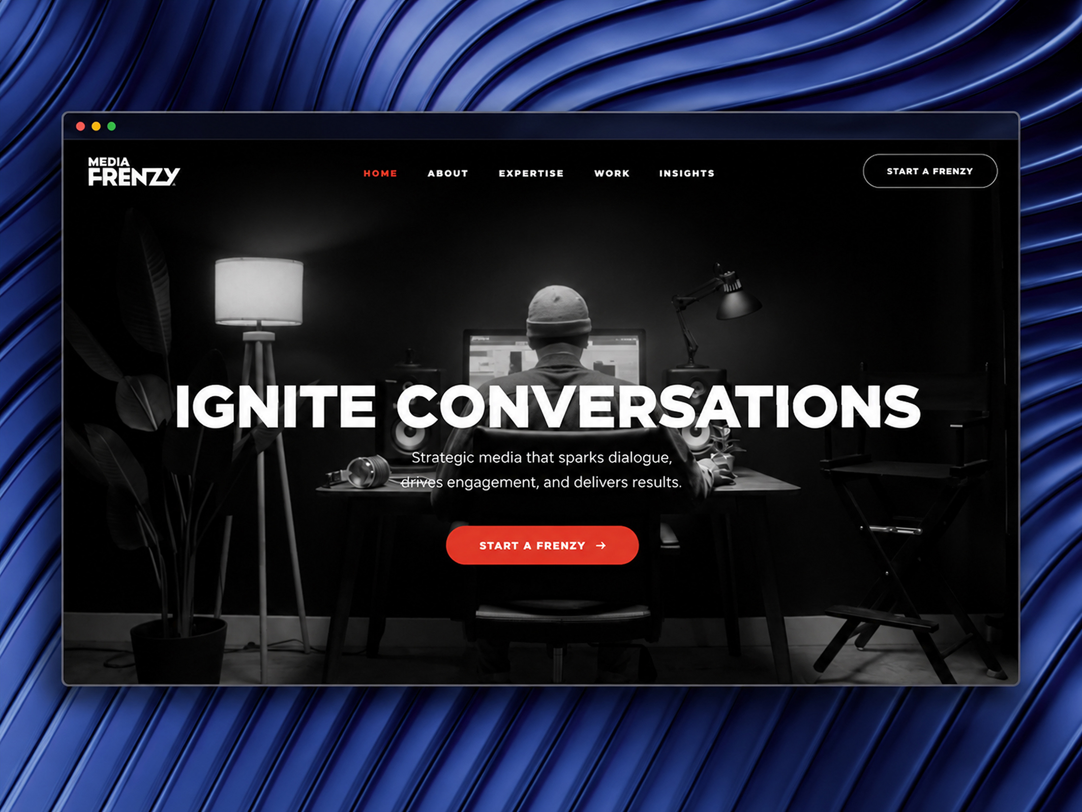 Media FRENZY Website