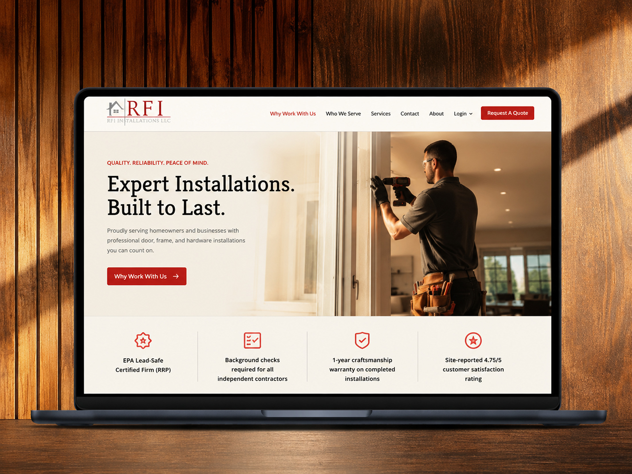 RF Installations Website