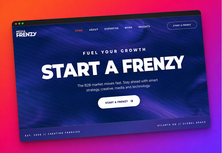 Media FRENZY Website